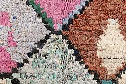 Tapis Marocain Berbère Boucherouite 195 x 165 cm