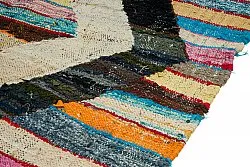 Tapis berbère marocain Boucherouite 125 x 265 cm