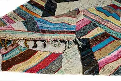 Tapis berbère marocain Boucherouite 125 x 265 cm