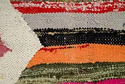 Tapis berbère marocain Boucherouite 135 x 270 cm