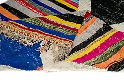 Tapis berbère marocain Boucherouite 135 x 270 cm