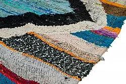 Tapis berbère marocain Boucherouite 120 x 275 cm