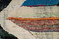 Tapis berbère marocain Boucherouite 120 x 275 cm