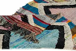 Tapis berbère marocain Boucherouite 120 x 275 cm