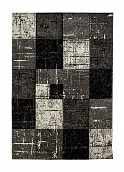 Tapis Wilton - London Square (noir)