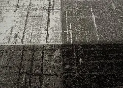 Tapis Wilton - London Square (noir)