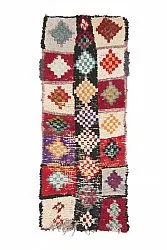 Tapis Marocain Berbère Boucherouite 200 x 85 cm