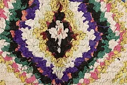 Tapis Marocain Berbère Boucherouite 210 x 125 cm