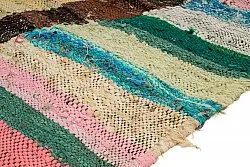 Tapis berbère marocain Boucherouite 120 x 210 cm