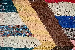 Tapis berbère marocain Boucherouite 120 x 210 cm