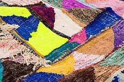 Tapis berbère marocain Boucherouite 135 x 290 cm