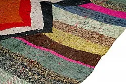 Tapis berbère marocain Boucherouite 130 x 260 cm