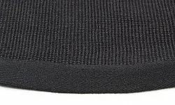 Tapis rond (sisal) - Agave (noir)