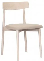 Chaise - Ystad (chêne blanc/beige) - 2 pièces