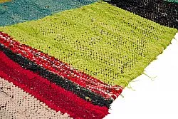Tapis berbère marocain Boucherouite 125 x 230 cm