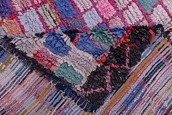 Tapis berbère marocain Boucherouite 290 x 150 cm