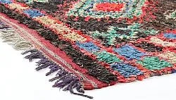 Tapis berbère marocain Boucherouite 270 x 120 cm