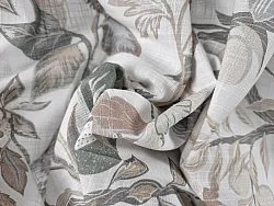 Rideaux - Rideau en coton - Serena (gris/beige)