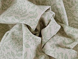 Rideaux - Rideau en coton Lilja (vert)