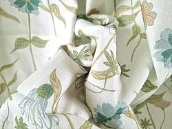 Rideaux - Rideau en coton Sweetie (bleu)