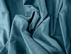 Rideaux - Rideau en velours Juliet (bleu)