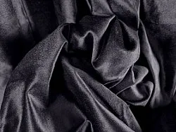 Rideaux - Rideau en velours Juliet (noir/bleu foncé)