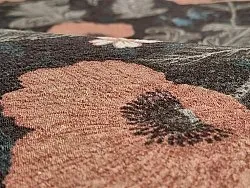 Tapis rond - Poppy (noir)