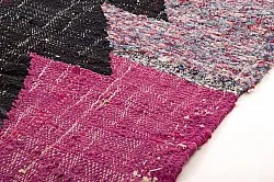Tapis berbère marocain Boucherouite 125 x 290 cm