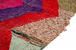 Tapis berbère marocain Boucherouite 125 x 235 cm