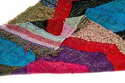 Tapis berbère marocain Boucherouite 125 x 235 cm