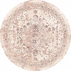 Tapis rond - Mateur (rose)