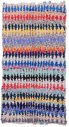 Tapis Marocain Berbère Boucherouite 230 x 125 cm