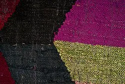 Tapis berbère marocain Boucherouite 135 x 240 cm