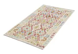 Tapis Oriental - Vegi Kelim Hand Woven - 99 x 155 cm