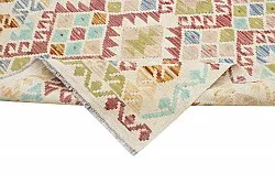 Tapis Oriental - Vegi Kelim Hand Woven - 99 x 155 cm