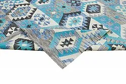 Tapis Oriental - Vegi Kelim Hand Woven - 251 x 305 cm
