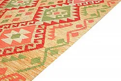 Tapis Oriental - Vegi Kelim Hand Woven - 129 x 177 cm