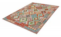 Tapis Oriental - Vegi Kelim Hand Woven - 174 x 241 cm