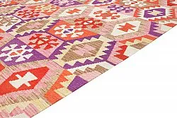 Tapis Oriental - Vegi Kelim Hand Woven - 251 x 300 cm