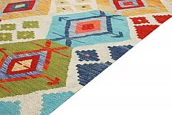 Tapis Oriental - Vegi Kelim Hand Woven - 114 x 172 cm