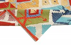 Tapis Oriental - Vegi Kelim Hand Woven - 114 x 172 cm