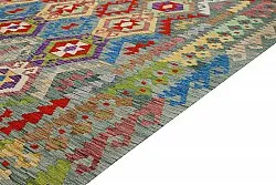 Tapis Oriental - Vegi Kelim Hand Woven - 199 x 290 cm
