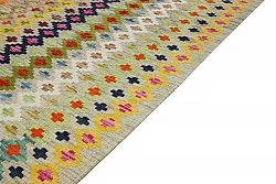 Tapis Oriental - Vegi Kelim Hand Woven - 296 x 344 cm