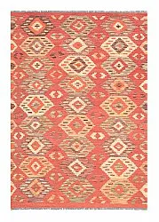 Tapis Oriental - Vegi Kelim Hand Woven - 123 x 172 cm