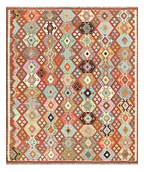 Tapis Oriental - Vegi Kelim Hand Woven - 253 x 295 cm