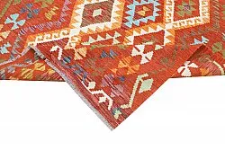 Tapis Oriental - Vegi Kelim Hand Woven - 130 x 176 cm