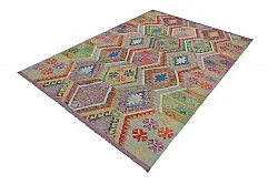 Tapis Oriental - Vegi Kelim Hand Woven - 200 x 293 cm