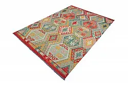 Tapis Oriental - Vegi Kelim Hand Woven - 171 x 253 cm