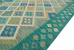 Tapis Oriental - Vegi Kelim Hand Woven - 169 x 248 cm