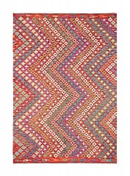 Tapis Oriental - Vegi Kelim Hand Woven - 207 x 301 cm